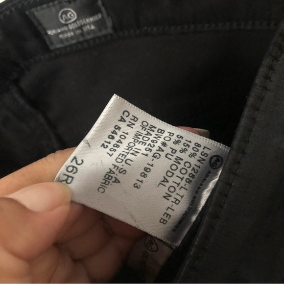 AG Adriano Goldshmied The Legging Super Skinny Jean in Black Size 26 - Picture 14 of 14